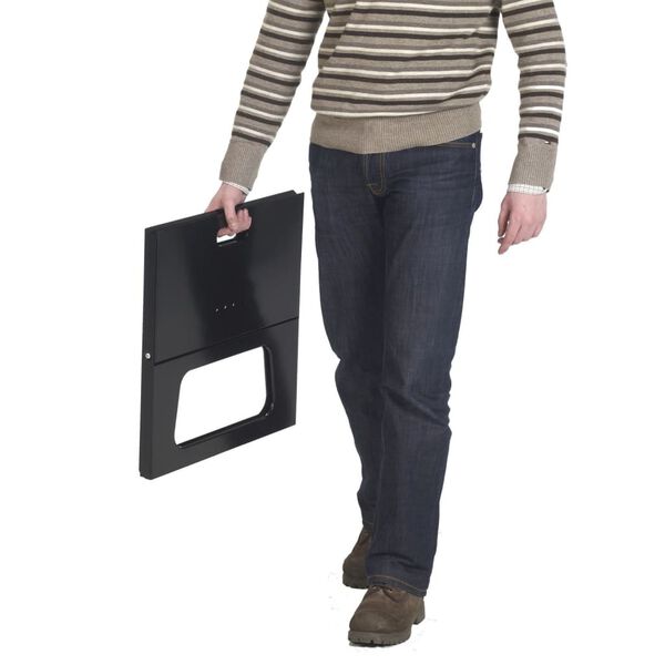 Practo Garden transportabel grill sort