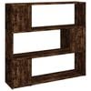 vidaXL bogreol/rumdeler 100x24x94 cm r&oslash;get egetr&aelig;sfarve