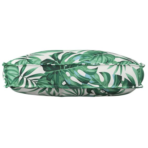 vidaXL Pude Blad Bladm&oslash;nster 70 x 40 x 12 cm Oxford stof