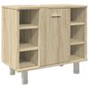 vidaXL badev&aelig;relsesskab 60x32x53,5 cm konstrueret tr&aelig; sonoma-eg