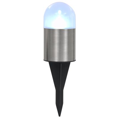 vidaXL soldrevne LED-nedgravningsspots 12 stk. hvidt lys