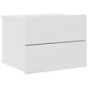 vidaXL sengebord 40x30x30 cm konstrueret tr&aelig; hvid