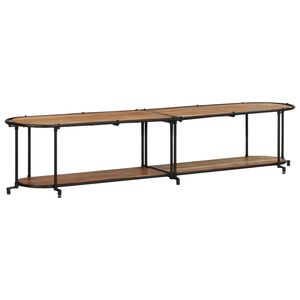 vidaXL tv-bord 200x42x40 cm massivt akacietr&aelig;