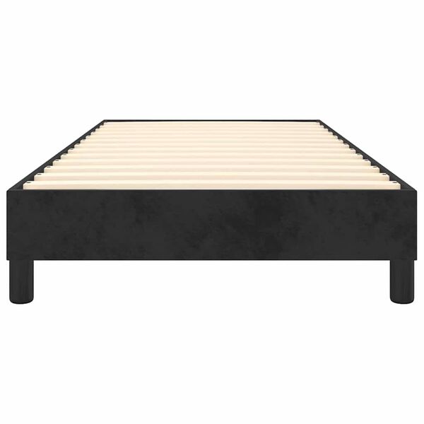 vidaXL Boxspring sengeramme 80x200 cm fl&oslash;jl sort