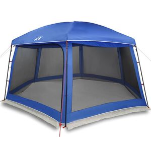vidaXL pooltelt med aftagelig flue og netv&aelig;gge 618x532 cm azurbl&aring;