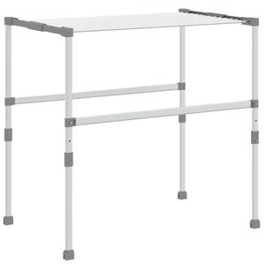 vidaXL t&oslash;rrestativ 83x(50-55)x(40-85) cm aluminium