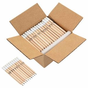 vidaXL HB Blyanter &Oslash; 0,7 x 10 cm Naturfarvet Massivt poplertr&aelig;