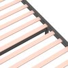 vidaXL sengeramme 75x190 cm Small Single massivt træ grå