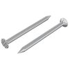 vidaXL N&auml;gle til Tr&aelig; 2 pcs S&oslash;lv &Oslash; 3 x 15 mm Metal