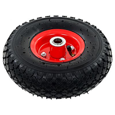 vidaXL sækkevognshjul 2 stk gummi 3.00-4 (245x82)