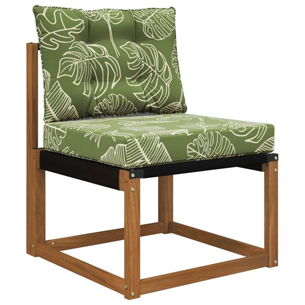 vidaXL Udend&oslash;rs Sofa Pude 2 pcs Bladdesign Polyester