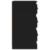 vidaXL sk&aelig;nk 36x35,5x67,5 cm konstrueret tr&aelig; sort