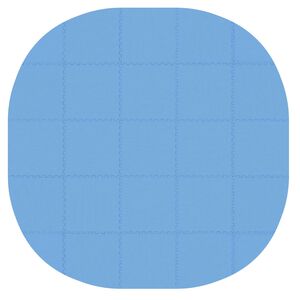 vidaXL Poolbundm&aring;tte 25 stk. &Oslash; 292 cm Rund EVA skum Bl&aring;
