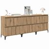 vidaXL Sideboards 3 pcs Artisan Egetr&aelig; 60 x 35 x 70 cm Konstrueret tr&aelig;