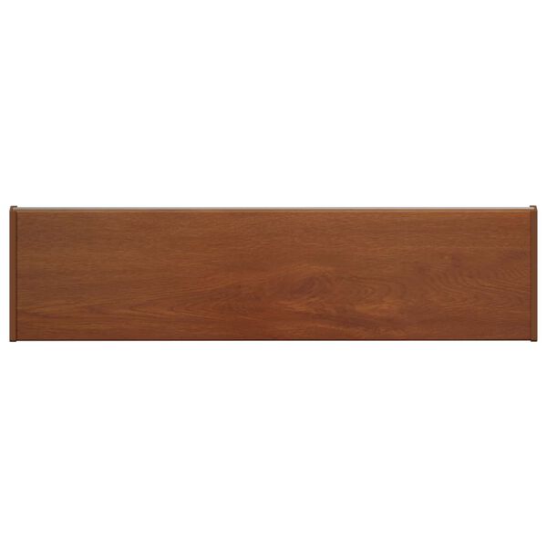 vidaXL Vindueskarm Brun Tr&aelig; 100 x 20 x 4,5 cm PVC