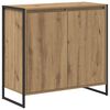 vidaXL Sideskab Artisan-eg 79 x 36 x 75 cm Konstrueret tr&aelig;
