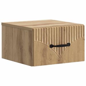 vidaXL V&aelig;gh&aelig;ngt Natbord Artisan-eg 34,5 x 33 x 20 cm Konstrueret tr&aelig;