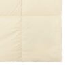 vidaXL Vinter dyne Quilting Creme 155 x 200 cm Mikrofiber