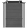 vidaXL forhøjet plantekasse 150x50x54 cm grå WPC