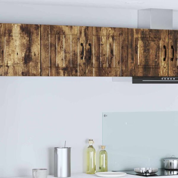 vidaXL K&oslash;kkenskab R&oslash;get eg 40 x 31 x 40 cm Konstrueret tr&aelig;