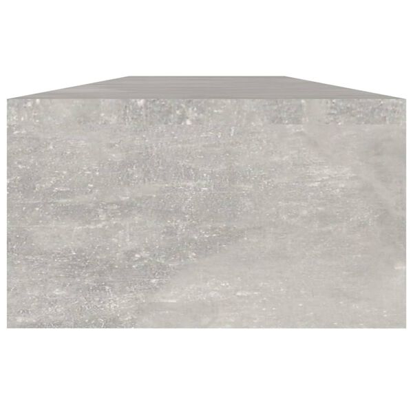 vidaXL sk&aelig;rmstander 110x23,5x9 cm konstrueret tr&aelig; betongr&aring;