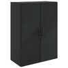 vidaXL V&aelig;gmonteret skab Sort 66 x 34,5 x 90 cm Konstrueret tr&aelig;
