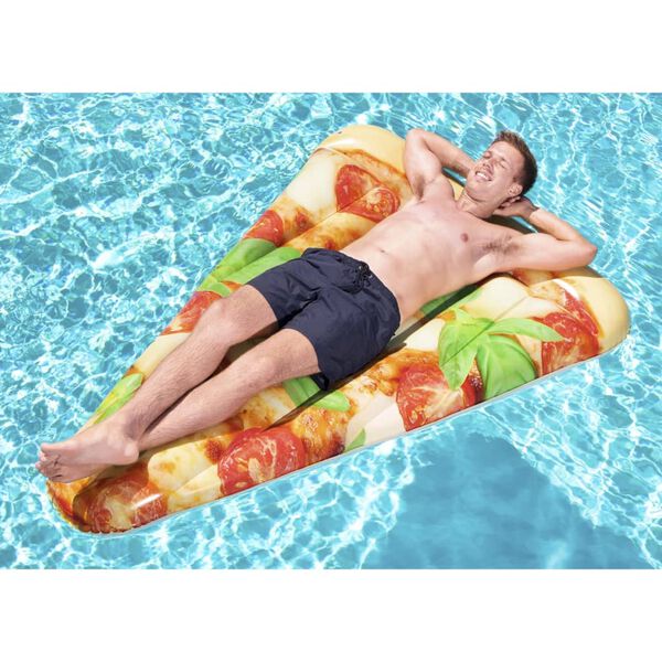 Bestway bademadras til pool Pizza Party 188x130 cm