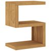 vidaXL sidebord 45x30x60 cm massivt teaktr&aelig;