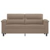 vidaXL 2-personers sofa 140 cm kunstl&aelig;der cappuccino