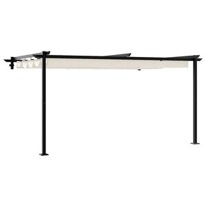 vidaXL Pavillon 400 x 300 x 200 cm Cremefarvet Polyester