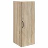 vidaXL V&aelig;gmonteret skab 33 x 34,5 x 90 cm Konstrueret tr&aelig; Sonoma-eg