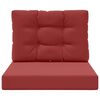 vidaXL Udend&oslash;rs Sofa Pude 2 pcs Vinr&oslash;d Polyester