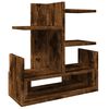 vidaXL hylde til skrivebord 49x20x52,5 cm konstrueret tr&aelig; r&oslash;get eg