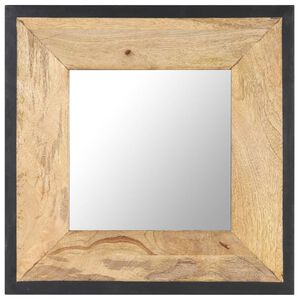 vidaXL spejl 50x50 cm massivt mangotr&aelig;