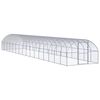 vidaXL h&oslash;nsehus 3x16x2 m galvaniseret st&aring;l