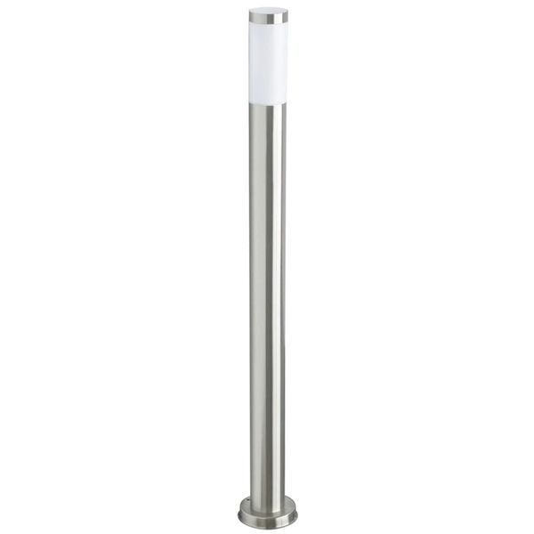Smartwares pullertlampe til haven 20 W kromfarvet 110 cm RX1010-110