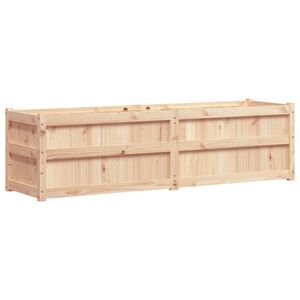 vidaXL plantekasse 180x50x50 cm massivt fyrretr&aelig;