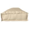vidaXL Palle Pudes&aelig;t 2 pcs Beige 200 x 40 x 8 cm Oxford stof