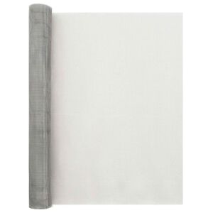 vidaXL Netsk&aelig;rm 60 x 1000 cm 20 Mesh Rustfrit st&aring;l 201 S&oslash;lv