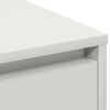 vidaXL LED Sideboard Hvid 90 x 32 x 75 cm Konstrueret tr&aelig;