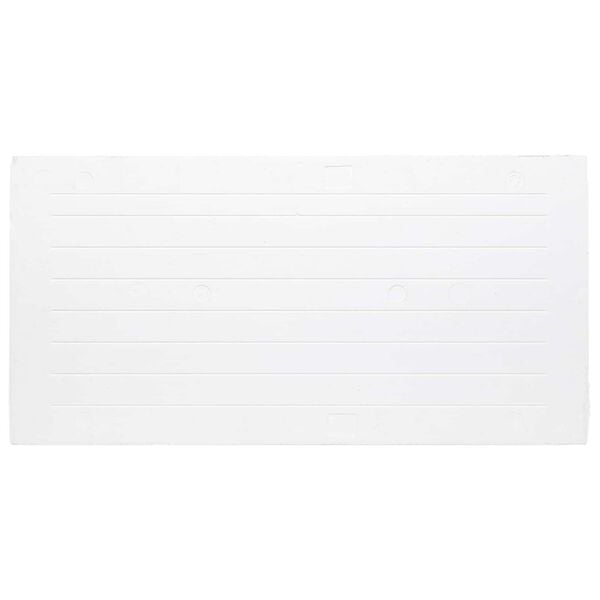 vidaXL V&aelig;gpaneler 10 pcs Lys brun og hvid 100 x 50 cm EPS Skum