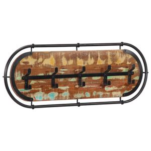 vidaXL v&aelig;gh&aelig;ngt knager&aelig;kke 5 knager massivt genbrugstr&aelig;