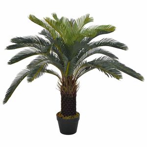 vidaXL kunstig cycaspalme med urtepotte gr&oslash;n 90 cm