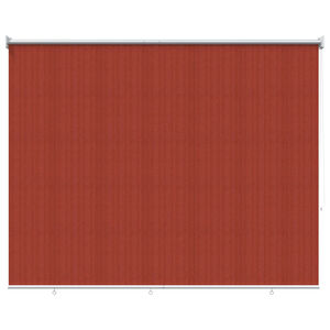 vidaXL Udend&oslash;rs rullesk&aelig;rm 90% UV blok Terracotta 160 x 230 cm HDPE