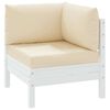 vidaXL pallehynder 3 stk. oxfordstof beige