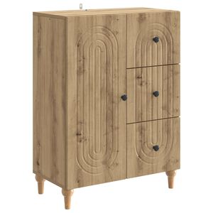 vidaXL Sideboard Artisan-eg 66 x 34,5 x 90 cm Konstrueret tr&aelig;