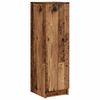 vidaXL skoreol 29,5x35x100,5 cm konstrueret tr&aelig; gammelt tr&aelig;-look