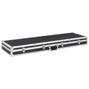 vidaXL v&aring;benkasse 118 x 38 x 12 cm aluminium sort