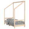 vidaXL sengeramme til juniorseng 70x140 cm massivt fyrretr&aelig;
