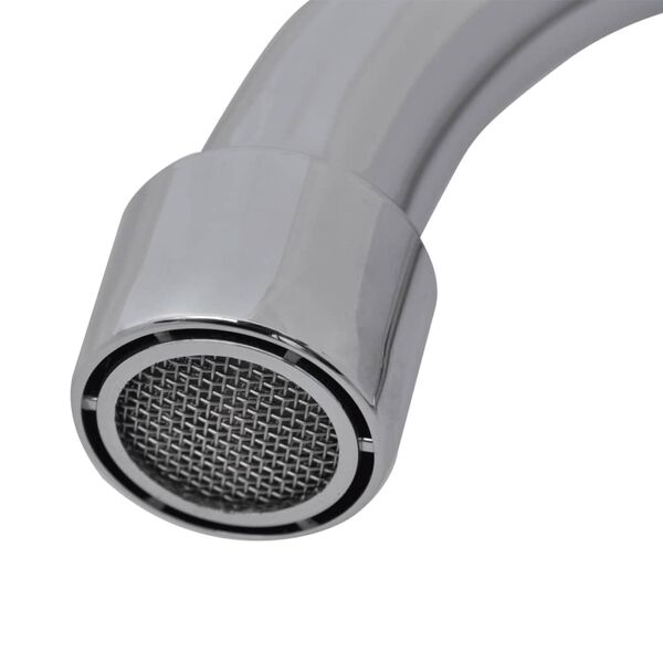 K&oslash;kkenbatteri til koldt vand med svingtud, krydsgreb, lodret